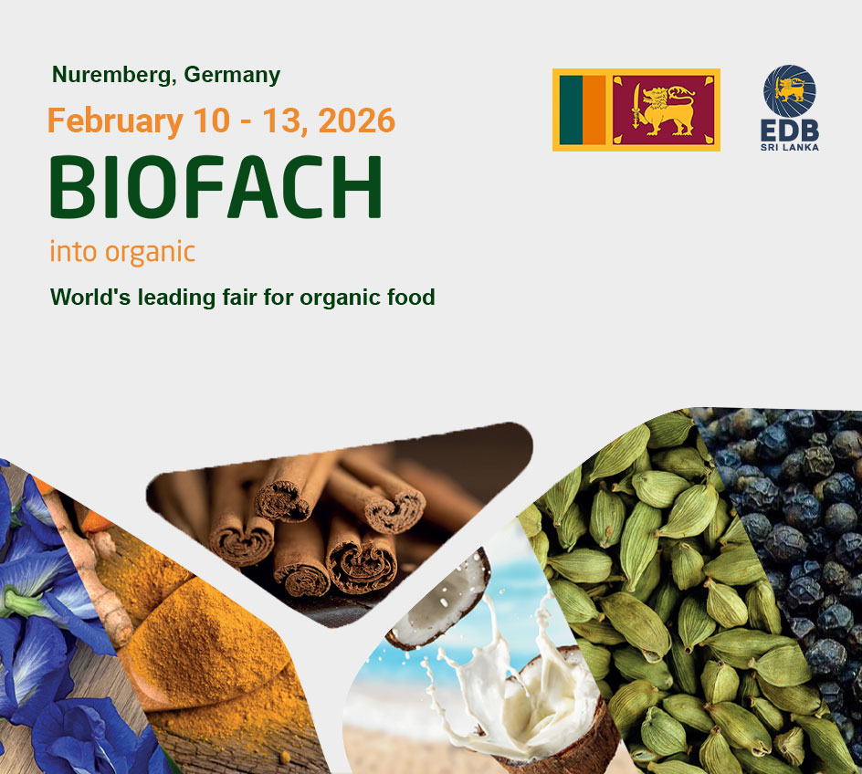 Visit Sri Lanka Country Pavilion at BioFach 2026