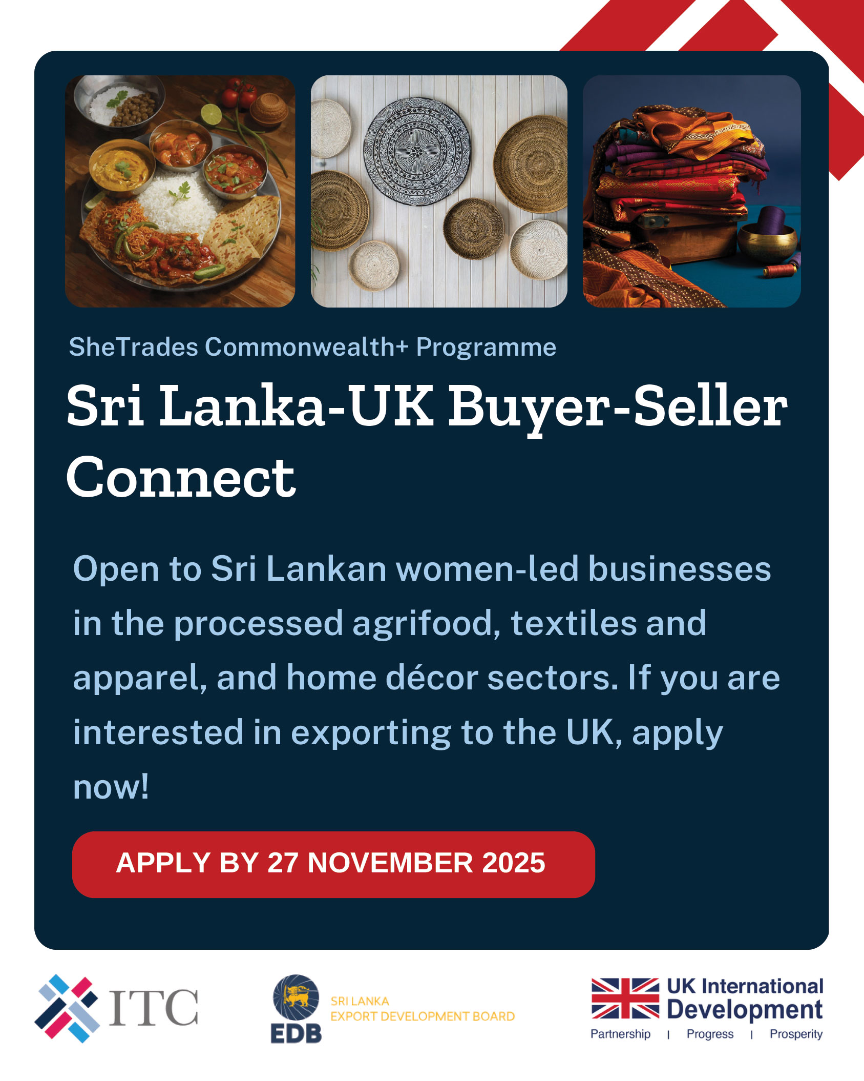 Sri Lanka&ndash;UK Buyer-Seller Connect for Women-Led Businesses