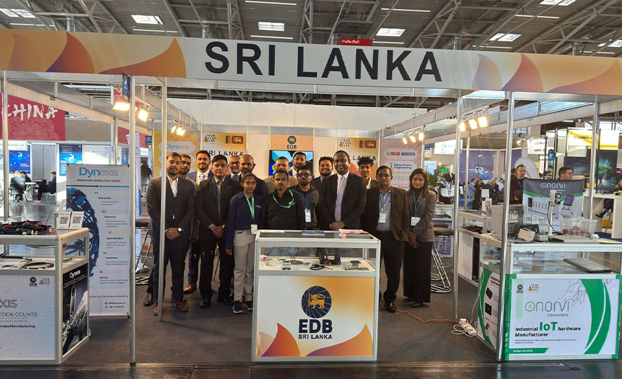 Sri Lanka Pavilion Gains Prominent Attention at Productronica 2025 in Germany