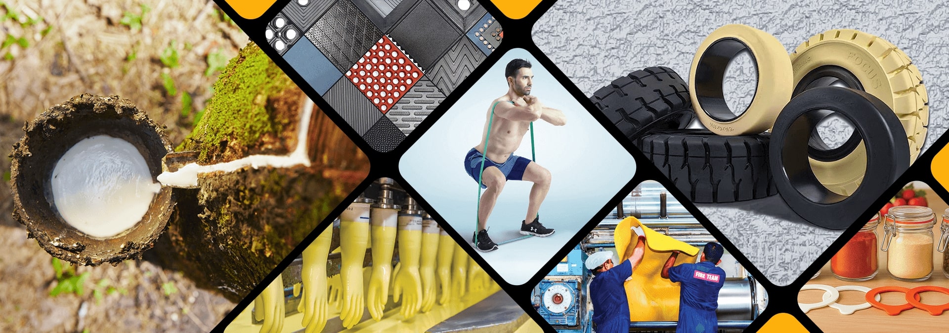 rubber and rubber based products